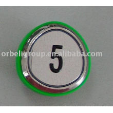 Elevator push button(green ring),lift parts